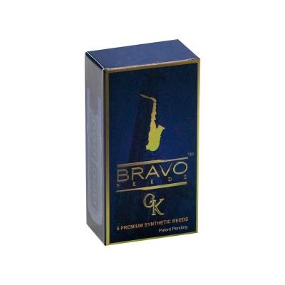 Anches de Saxophone Alto BRAVO PREMIUM SYNTHETIC REEDS Boîte de 5